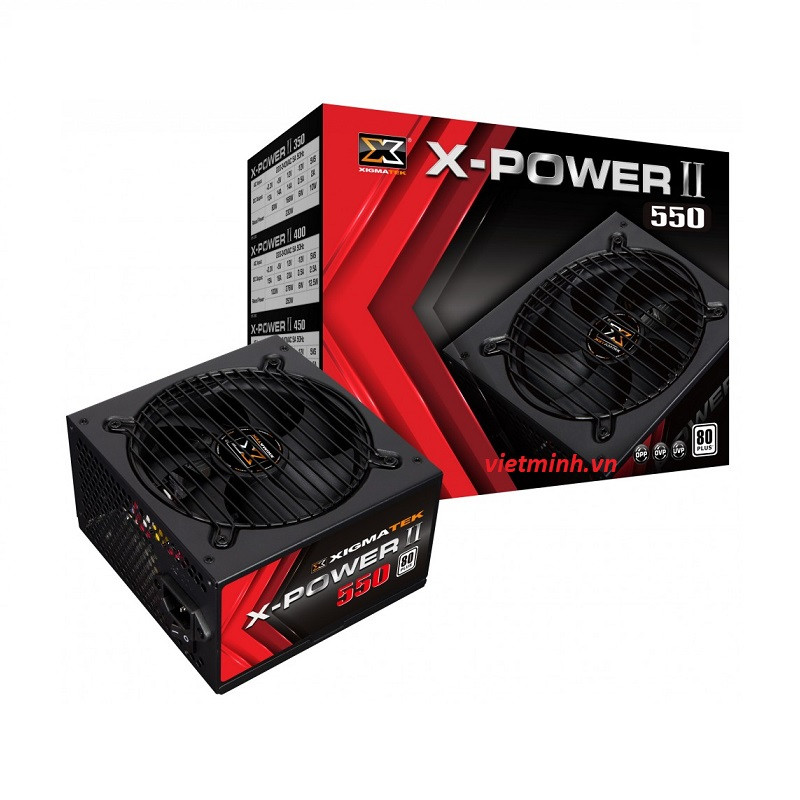 Nguồn Xigmatek Xpower II 550W 80Plus