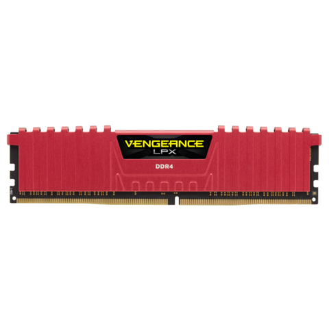 Ram Corsair LPX 8G bus 3200 kẹp tản đỏ